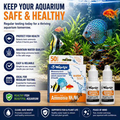 Waterlife Ammonia Nh3/Nh4 Water Test