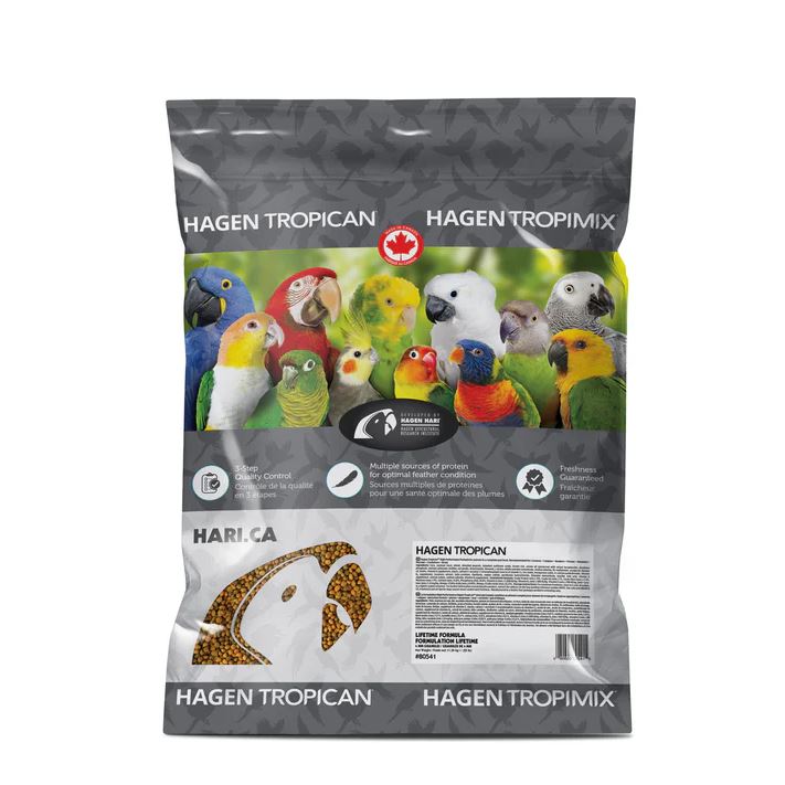 Hari Tropican Parrot Lifetime 4mm Granules
