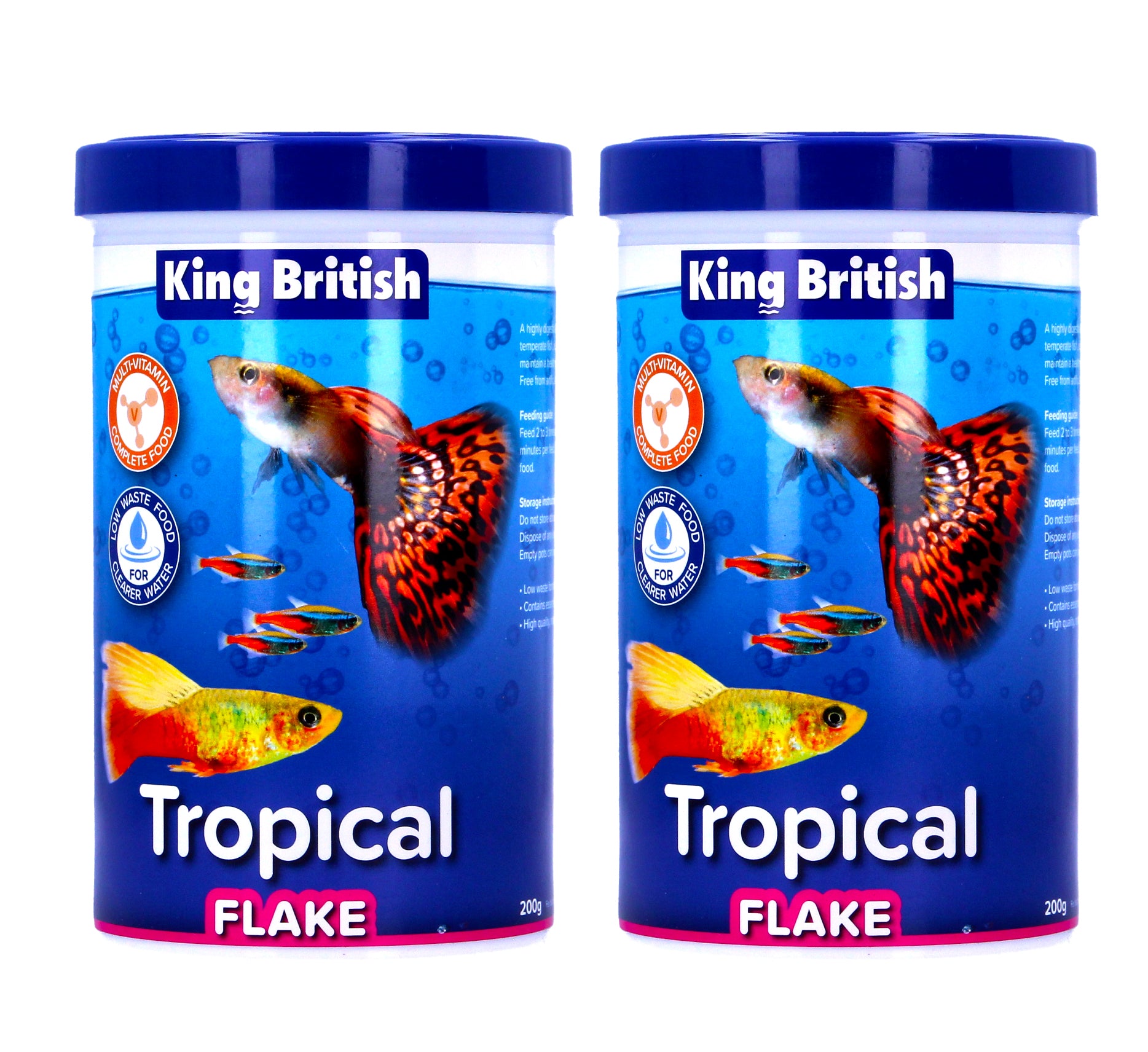 King British Tropical Fish Flakes