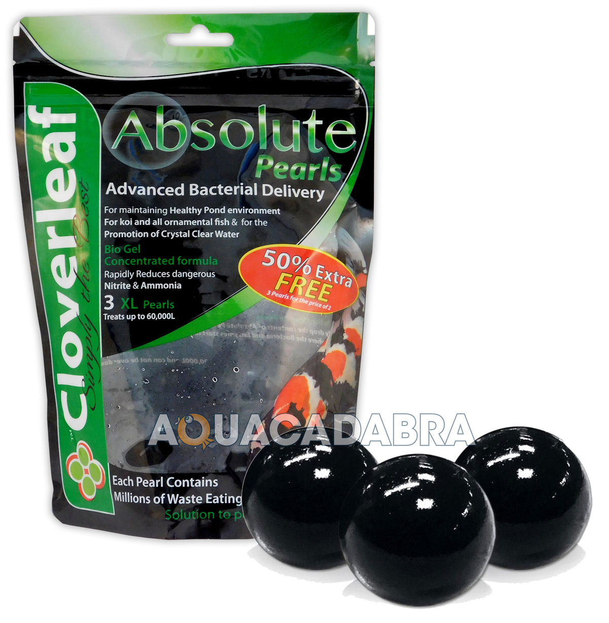 Cloverleaf Absolute Pearls XL & Blanket Answer Pond Treatment 2kg 4kg