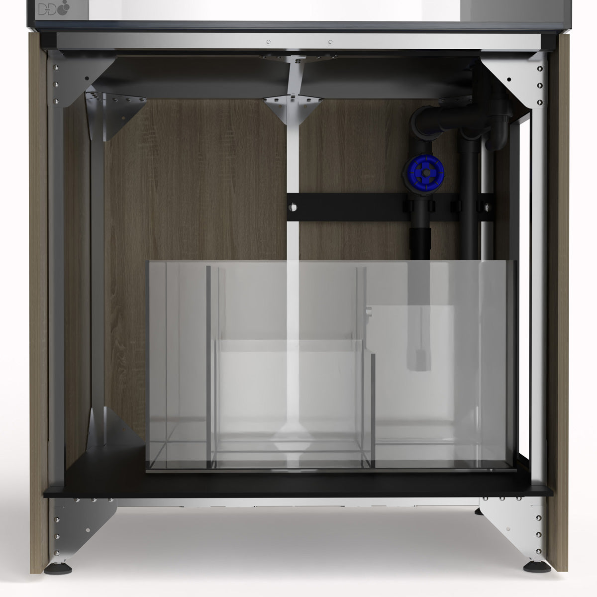 D-D Aqua-Pro Reef Peninsula 900 Aquarium & Cabinet