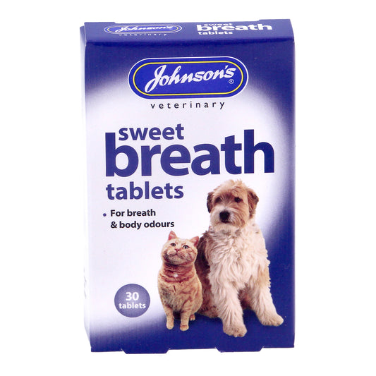 Johnsons Sweet Breath Tablets for breath & body odours Cat - Dog