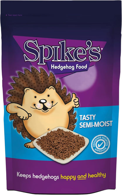 SEMI MOIST HEDGEHOG FOOD Spikes Tasty Feed Animal Hog Meal