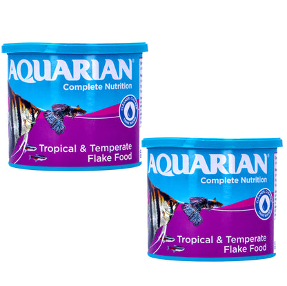 Aquarian Tropical Fish Food Flakes