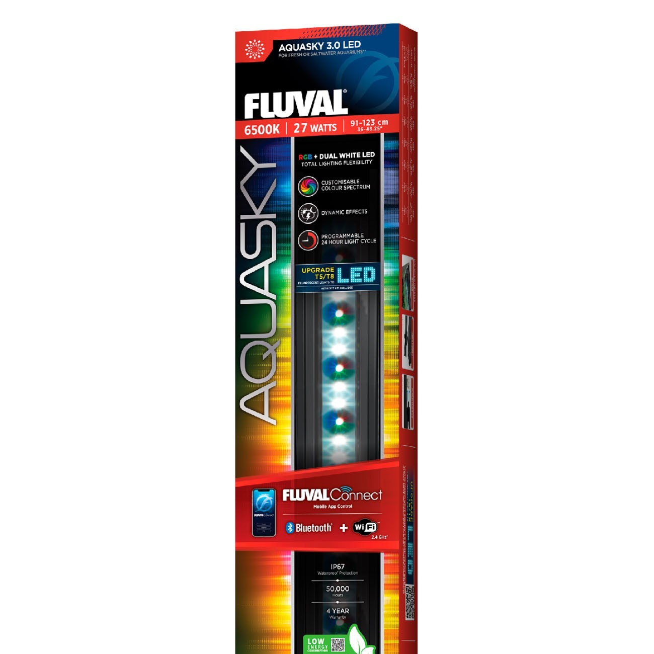 Fluval Aquasky 3.0 LED w/WiFi&BT 27W Aquarium Light