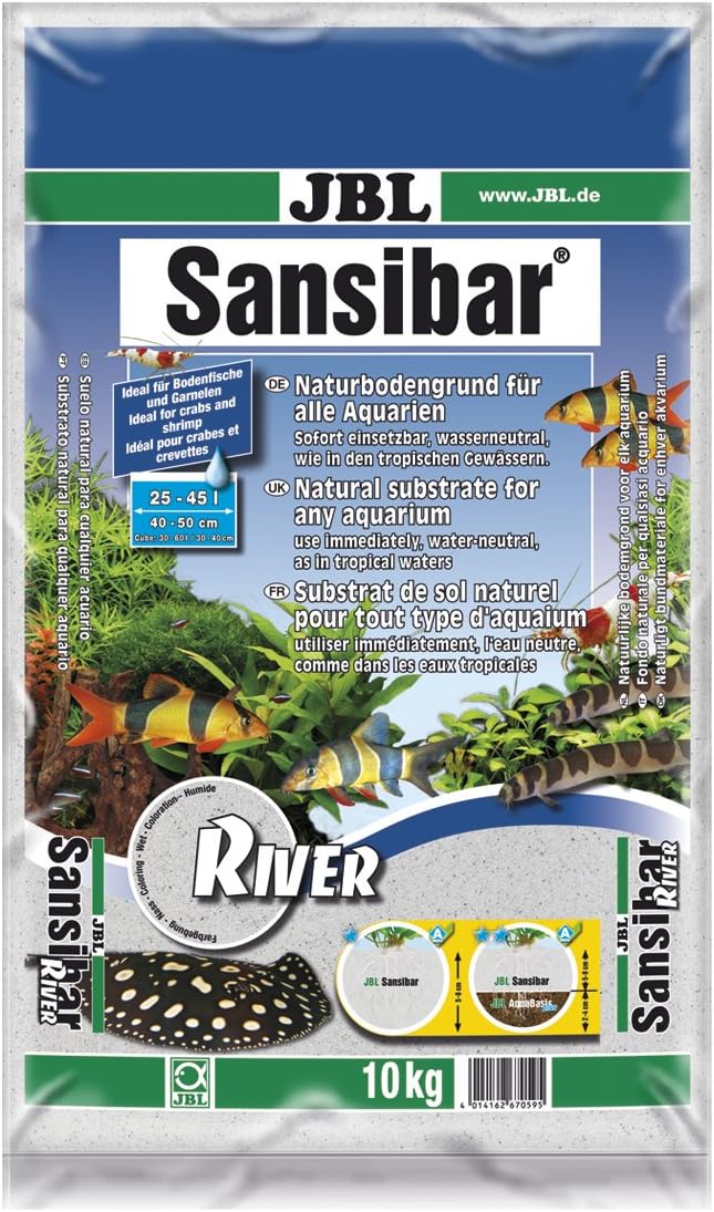 JBL Sansibar Aquarium Fish Tank Plant Substrate Sand 10kg