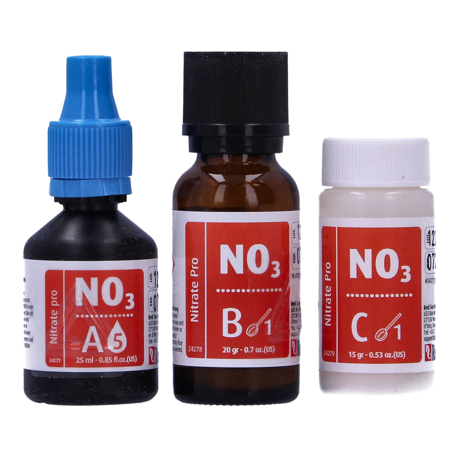 Red Sea Test Kit Refill: Nitrate Pro (LD) 