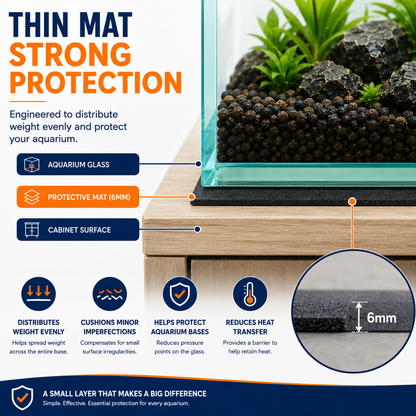 Aquael Fish Tank Protective Foam Base Mat