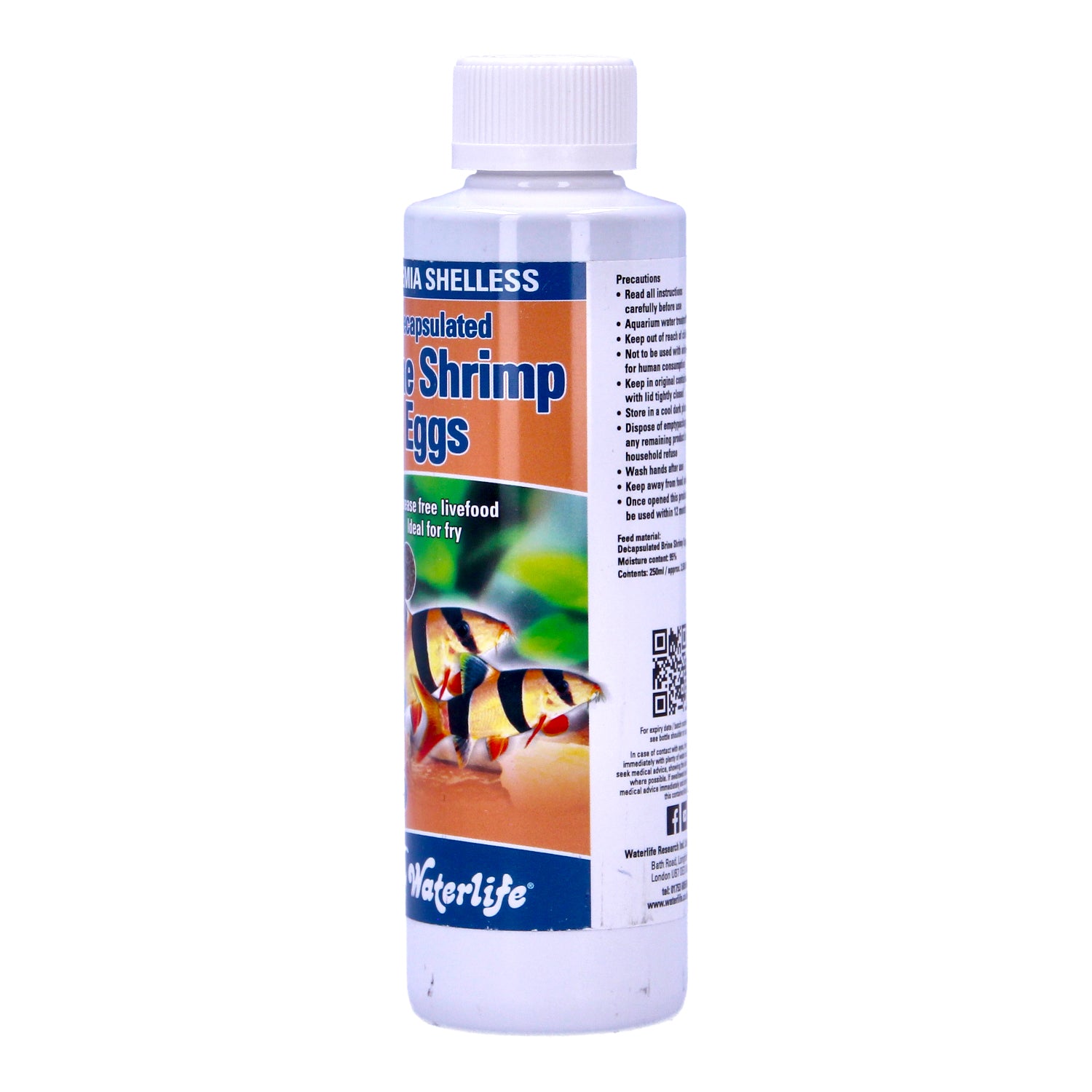 Waterlife Artemia Shell-less Brine Shrimp Eggs 250ml