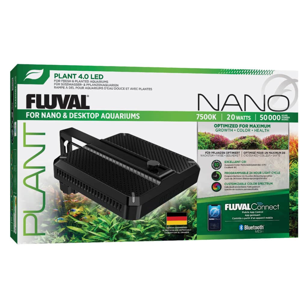FLuval Plant 4.0 Nano LED w/BT Mesh 20W Used