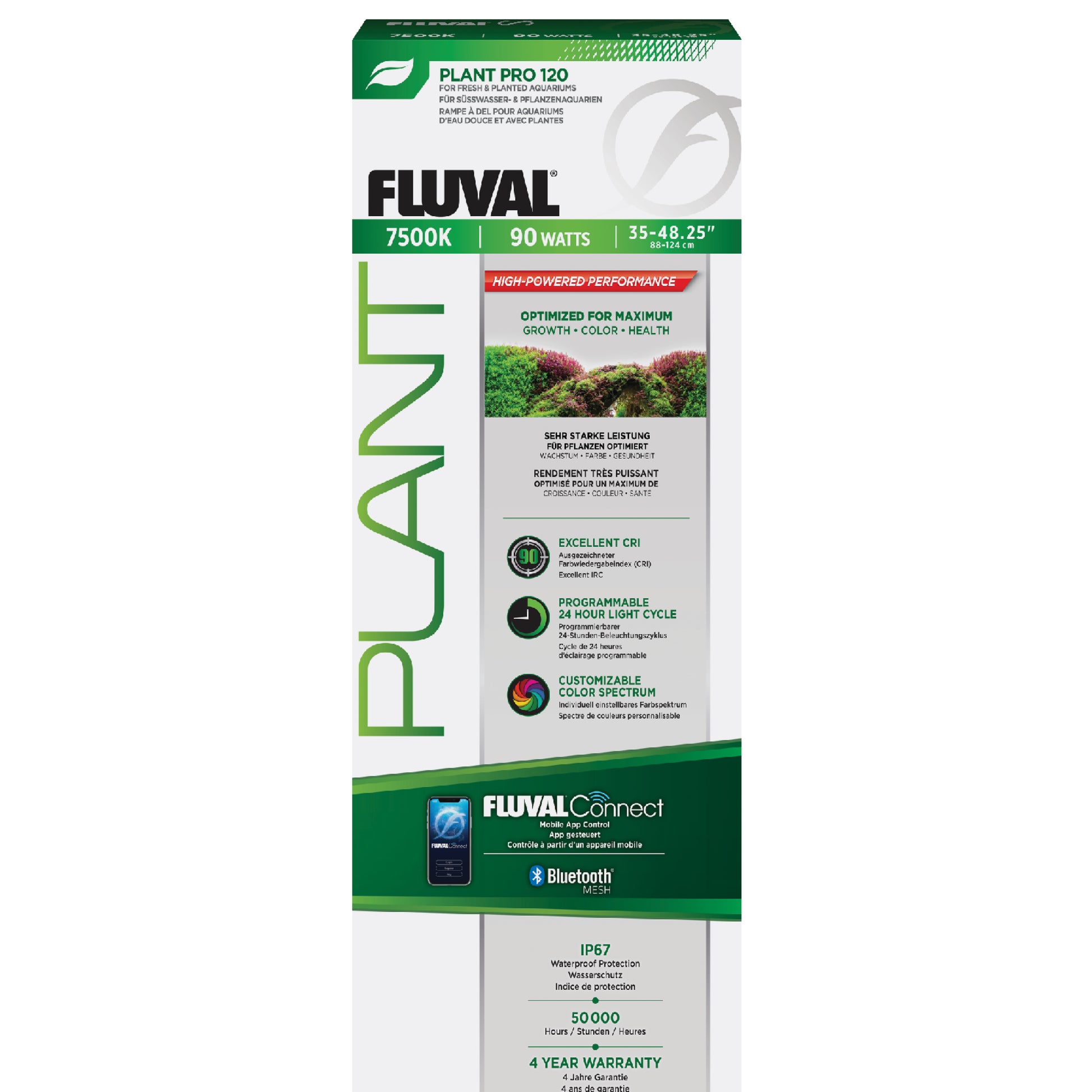 Fluval LED Plant Pro 4.0 Light Units Aquarium Fish Tank Plants Lightning