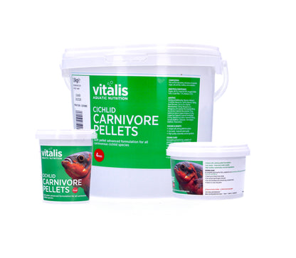 Vitalis Cichlid Carnivore Pellets - 4mm Pellets