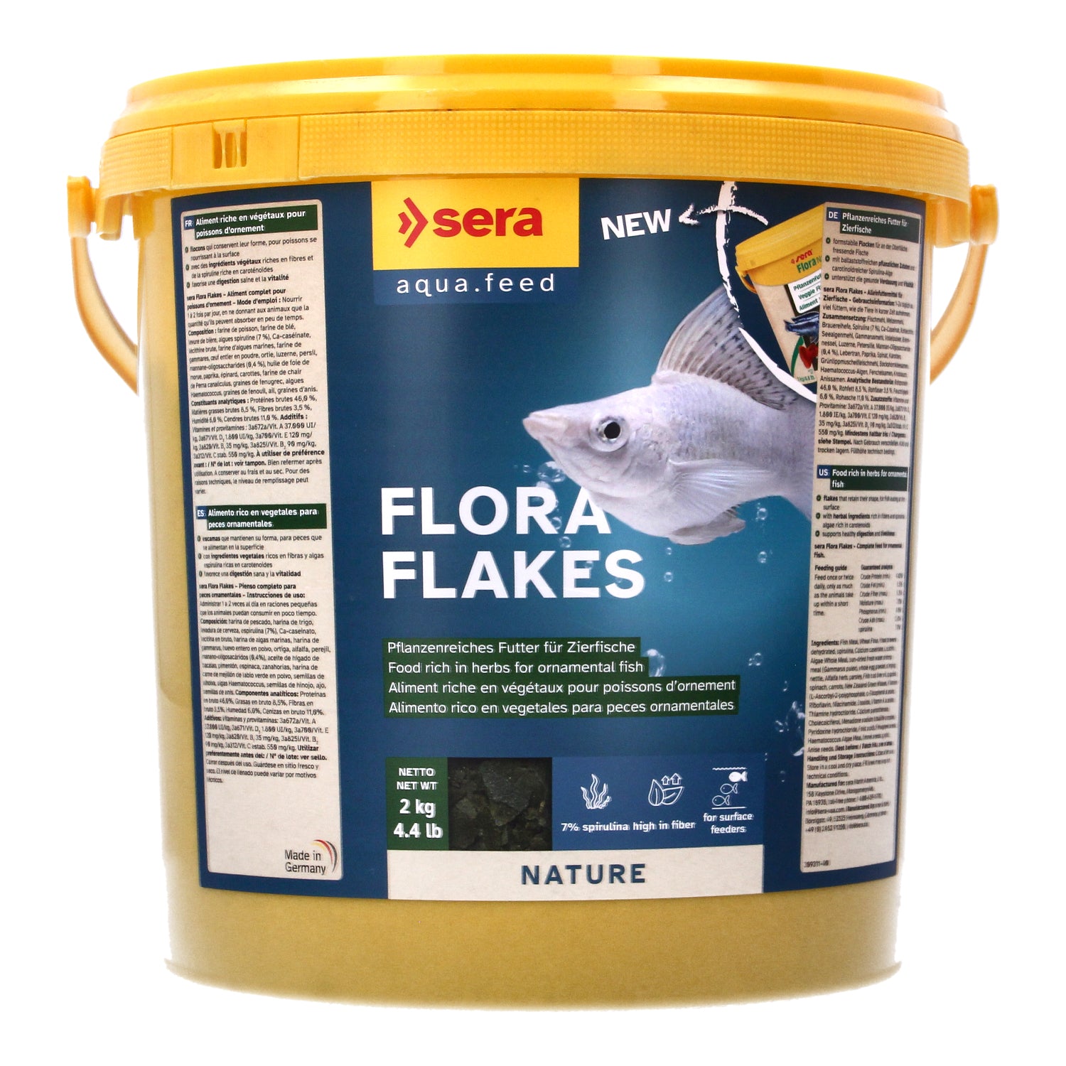Sera Flora 2kg Herbal Flakes
