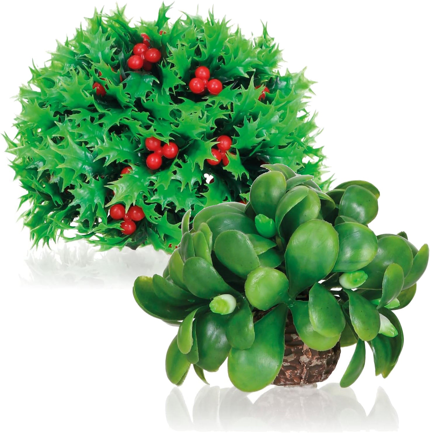 biOrb Mistletoe & Holly Balls Christmas Tank Decoration