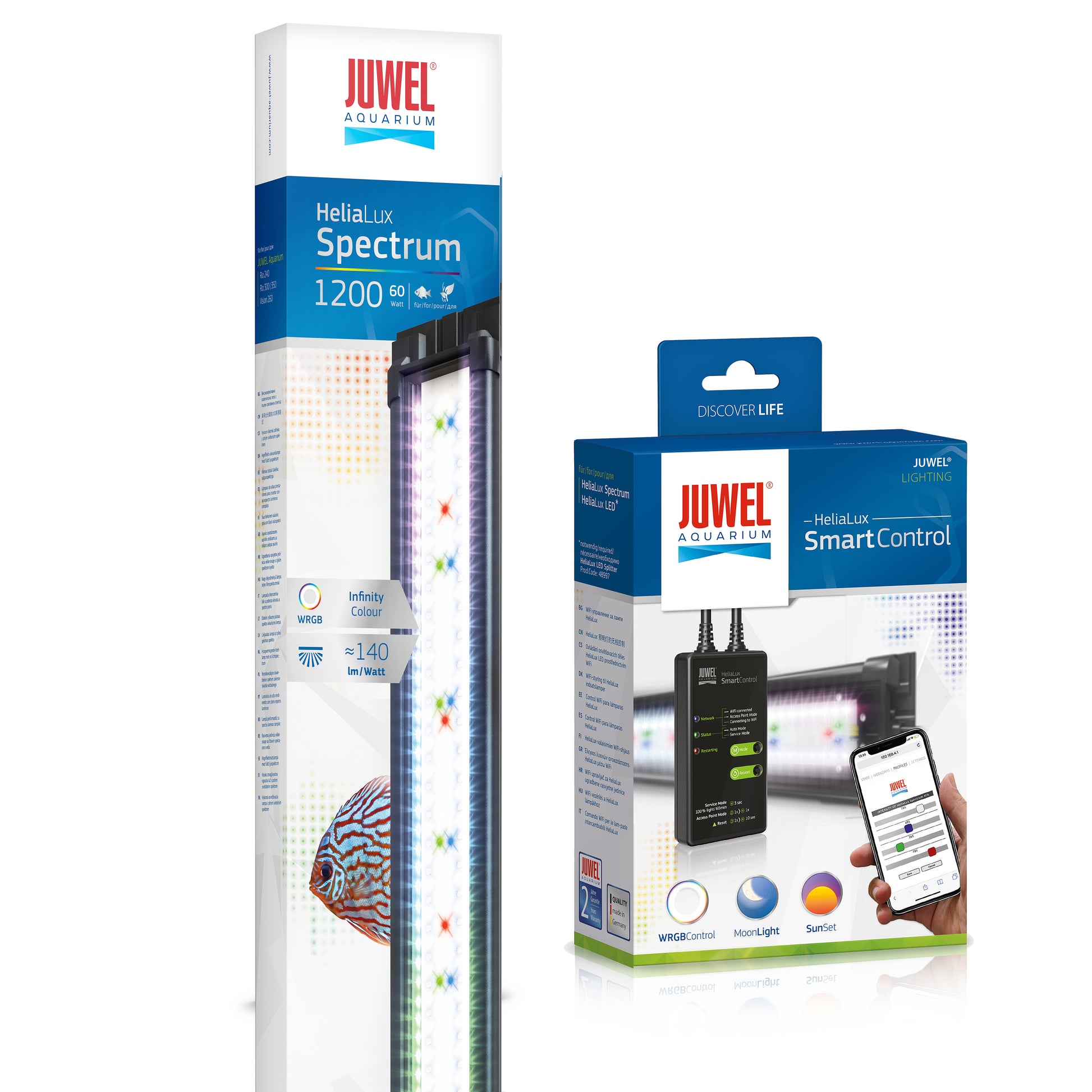 Juwel HeliaLux Spectrum 1200 - 60W Rio 240, 350 & Vision 260 with Smart Controller