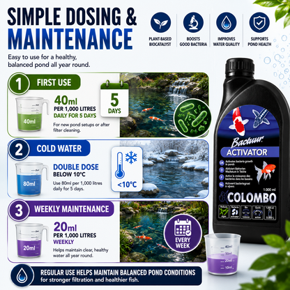 Colombo Bactuur Activator Pond Bacteria Booster