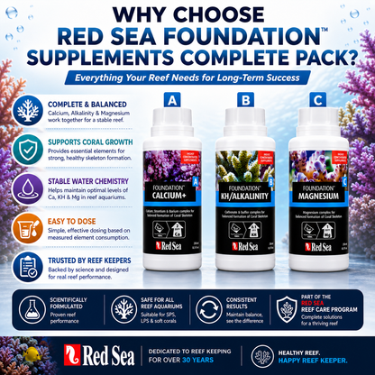 Red Sea Foundation Supplements - Complete Pack | R22006