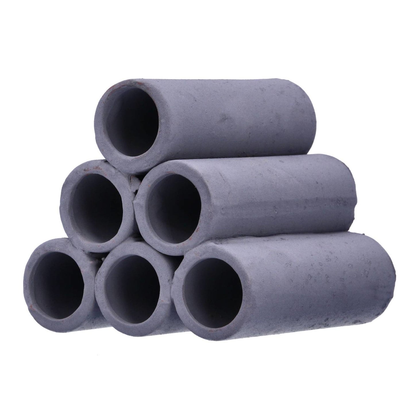 Ceramic Grey Shrimp Hide Tubes