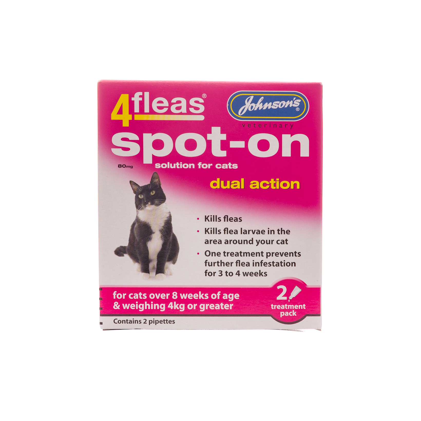 Johnsons 4fleas Spot-On Dual Action Flea Treatment for Cats