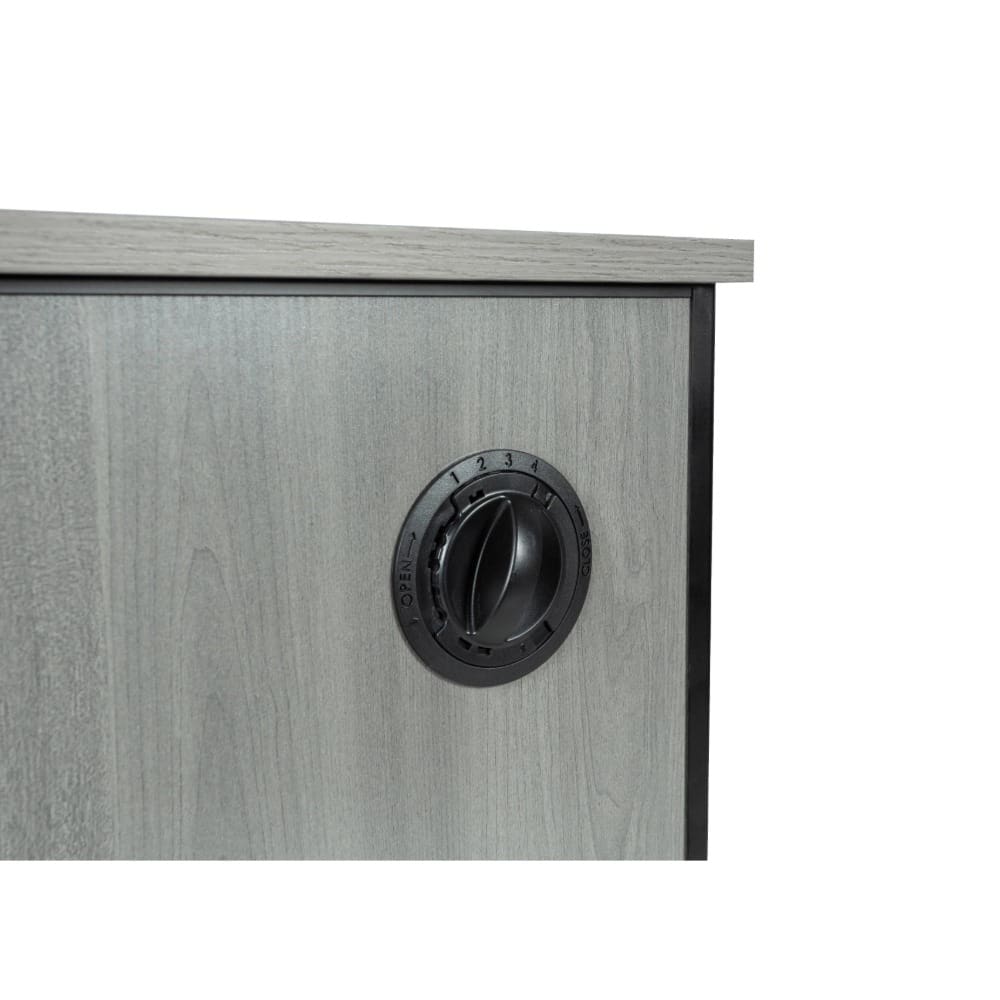 ProRep 4 x 1.5 x 1.5 ft Reptile Vivarium with Glass Doors & Vents – Oak, Grey or Black	