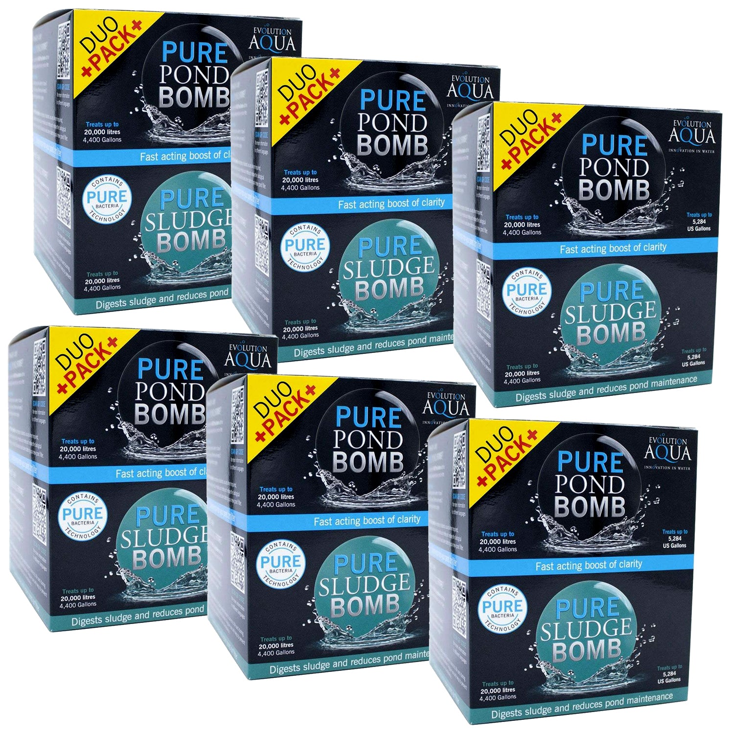 Evolution Aqua Pond Bomb & Sludge Bomb Duo Pack