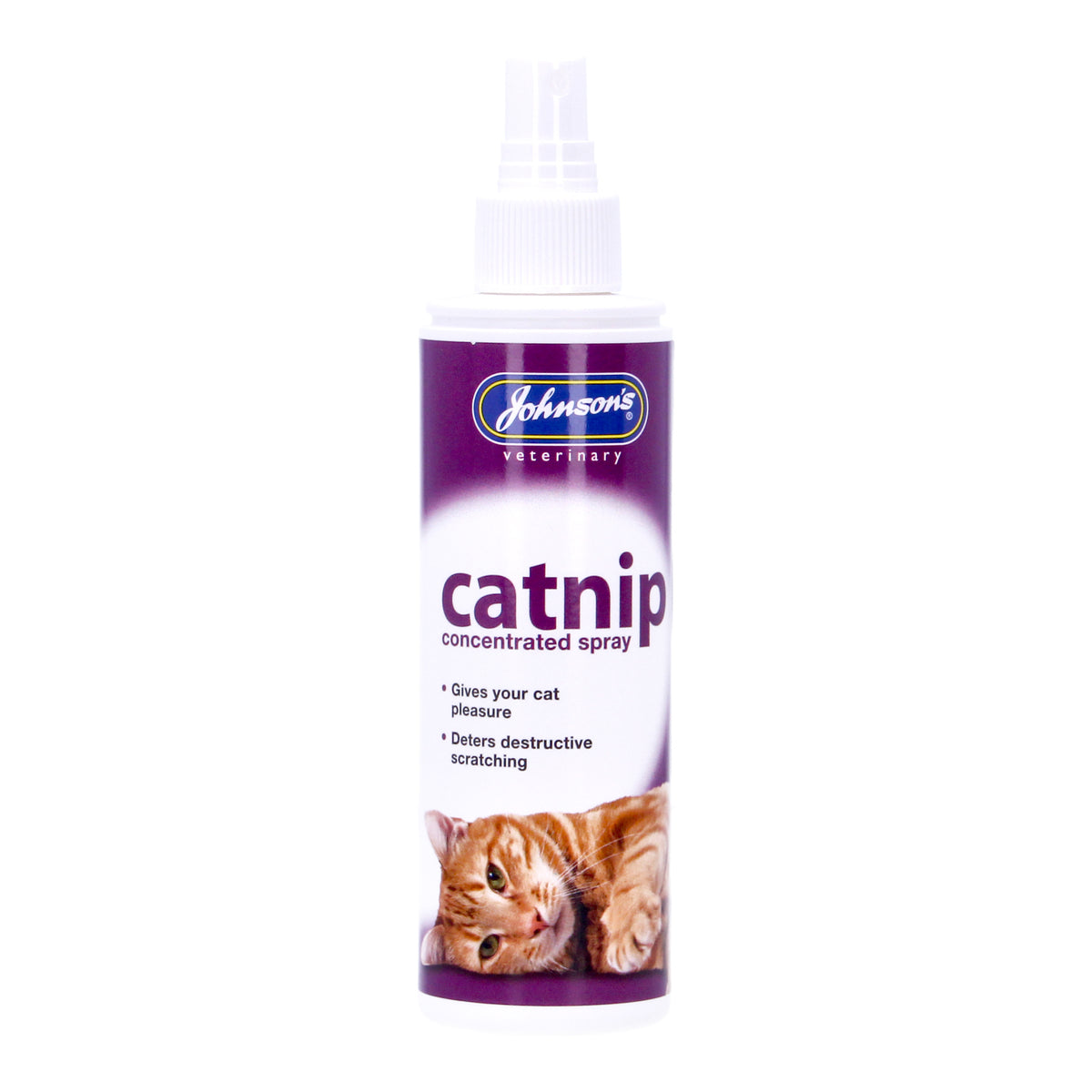 Johnsons Catnip Spray for Cats Natural Cat Mint Oil Toy Scratching Post
