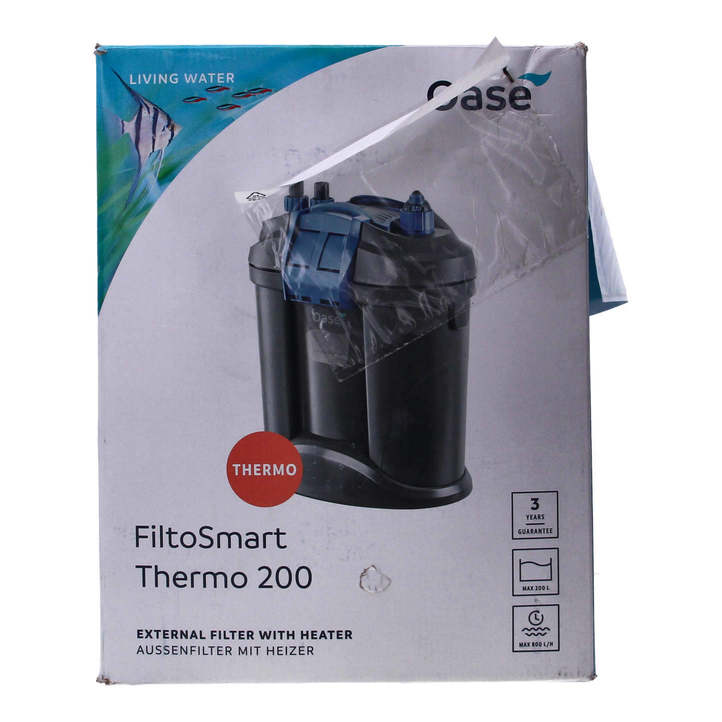 Oase FiltoSmart Thermo 200 External Aquarium Filter Hose Cut
