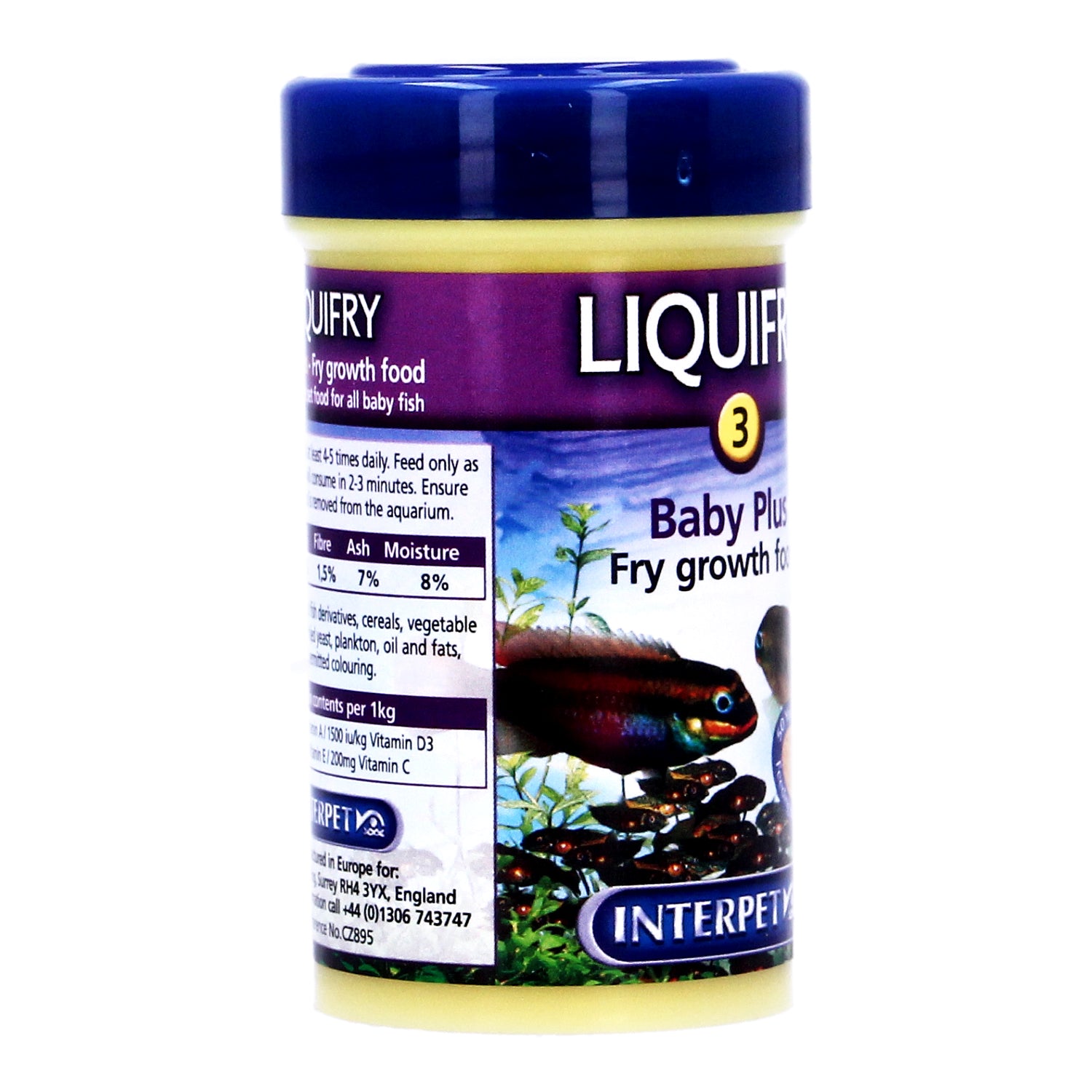 Interpet Liquifry NO3 Baby Plus 3 50g