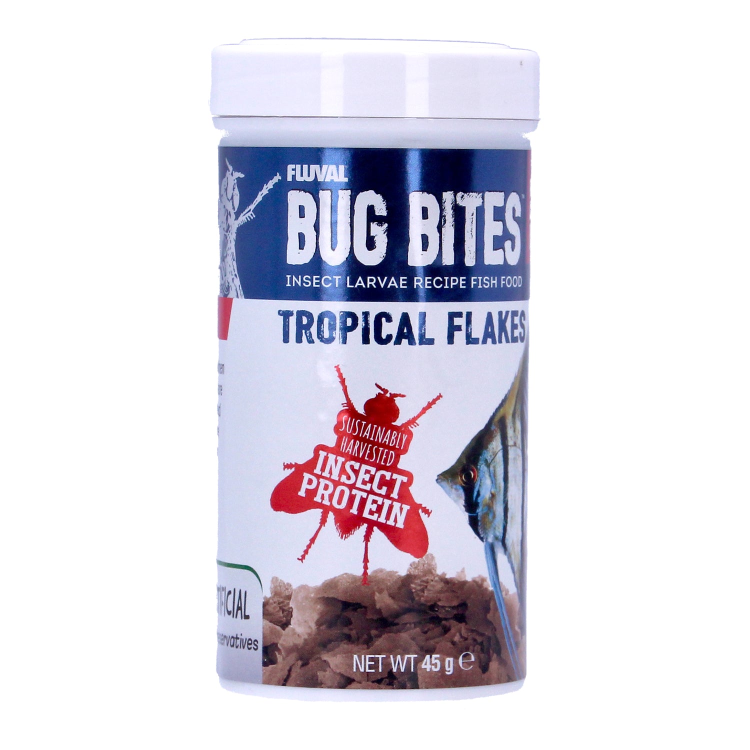 Fluval Bug Bites Tropical Flakes