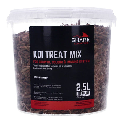 Shark Koi Treat Mix Dried Fish Food Growth