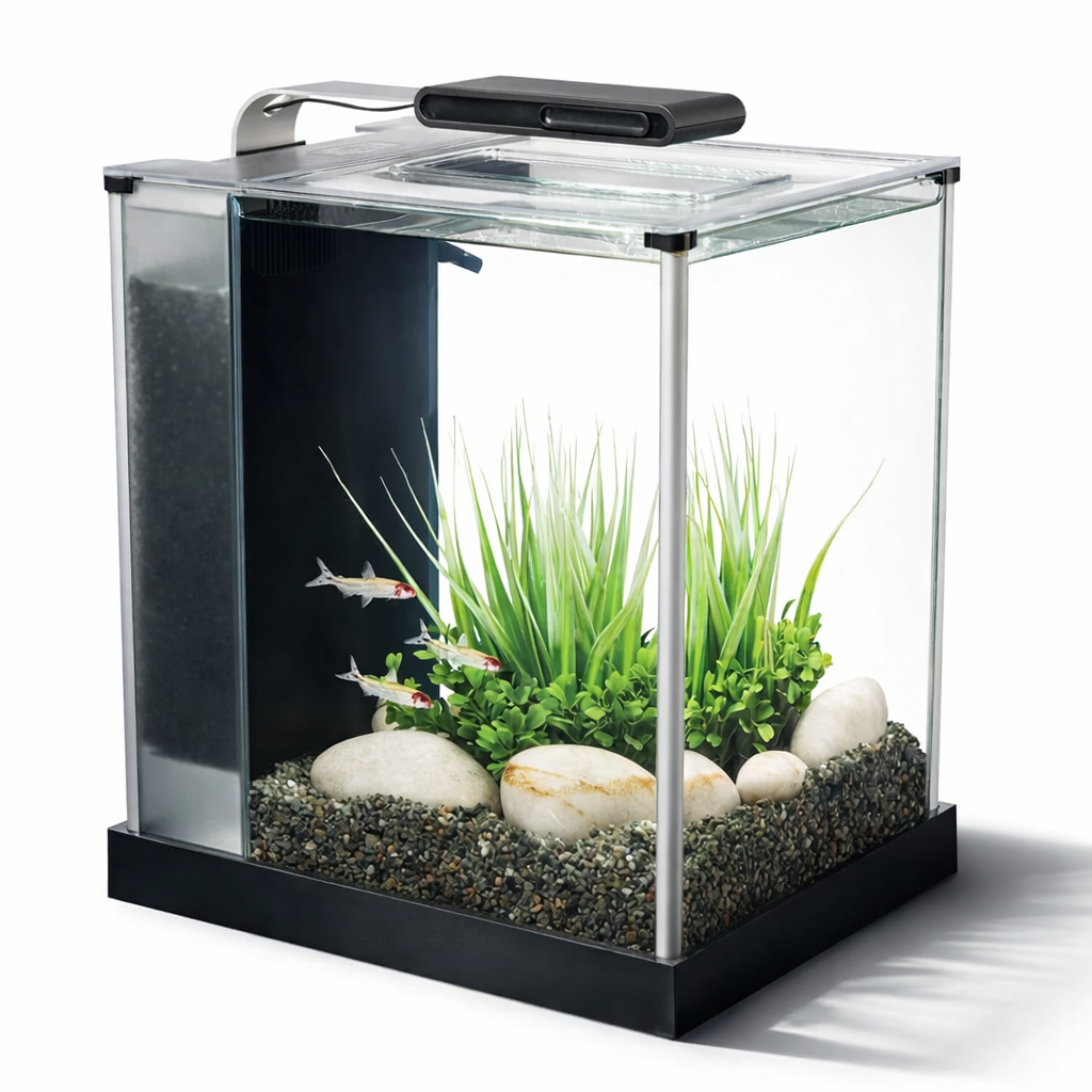 Fluval 10L Black Spec Tank 10515 Freshwater Aquarium Fish Tank