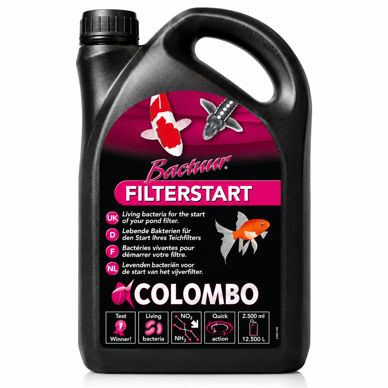 Colombo Bactuur Filter Start Pond Bacteria Treatment