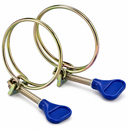 Kockney Koi Double Wire Hose Clamps (Pairs)