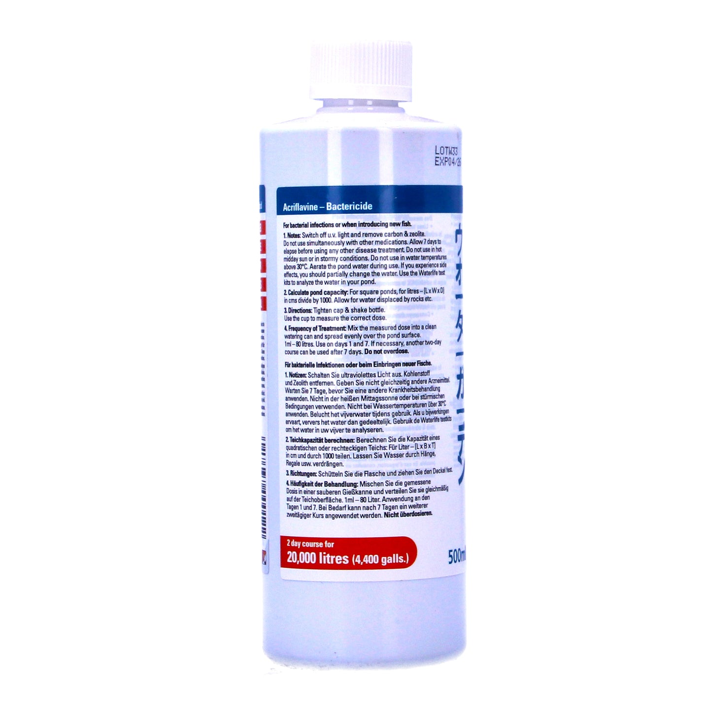 Waterlife Acriflavin 500ml Treatment