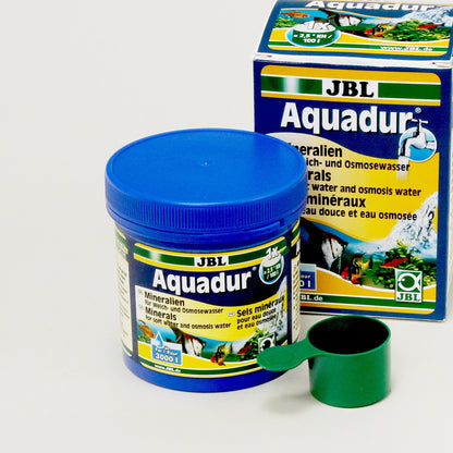 JBL Aquadur 250g – Mineral Salt for RO Water | Raises KH GH | Treats 3000L