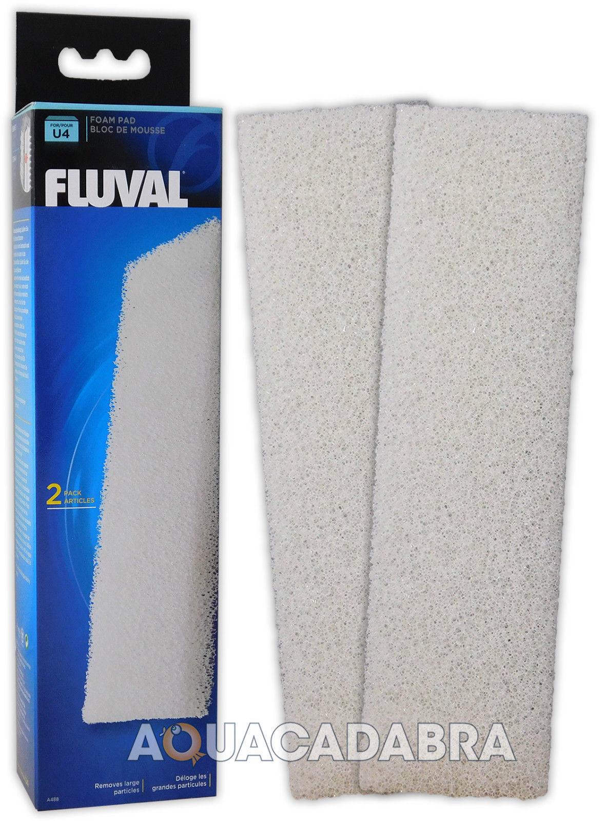 Fluval U4 Foam Filter Pads Genuine Aquarium Media x6