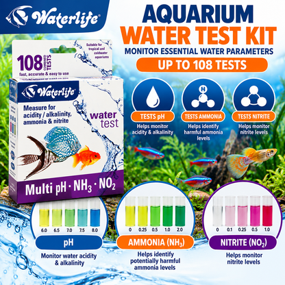 Fish R Fun 150W Aquarium Heater Bundle – 4 Piece Aquarium Care Set