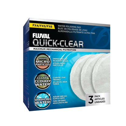 Fluval FX Bio-Foam & Quick-Clear Media Set