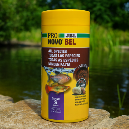 JBL PRONOVO BEL Prebiotic Balanced Staple Tropical Fish Food 1000ml exp 05/26