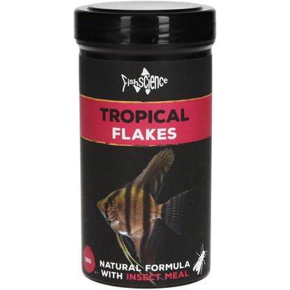 Fish Science Topical Fish Aquarium Food Flakes 