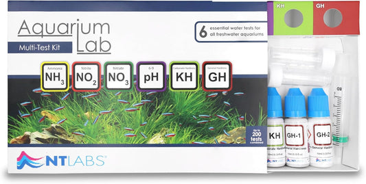 NT Labs Aquarium Multi-Test Kit - 200+ Water Parameter Tests
