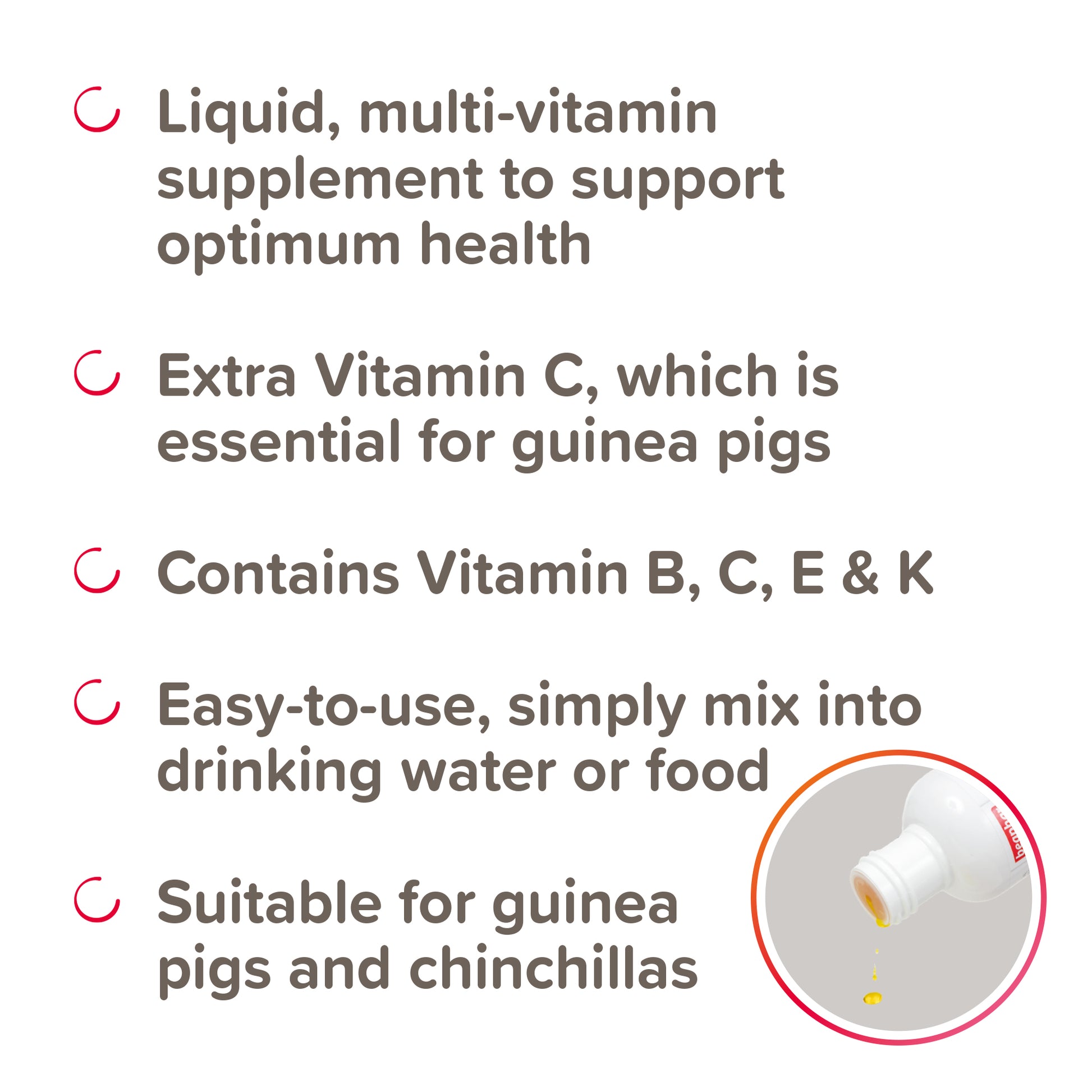 Beaphar Guinea Pig Vitamin Solution