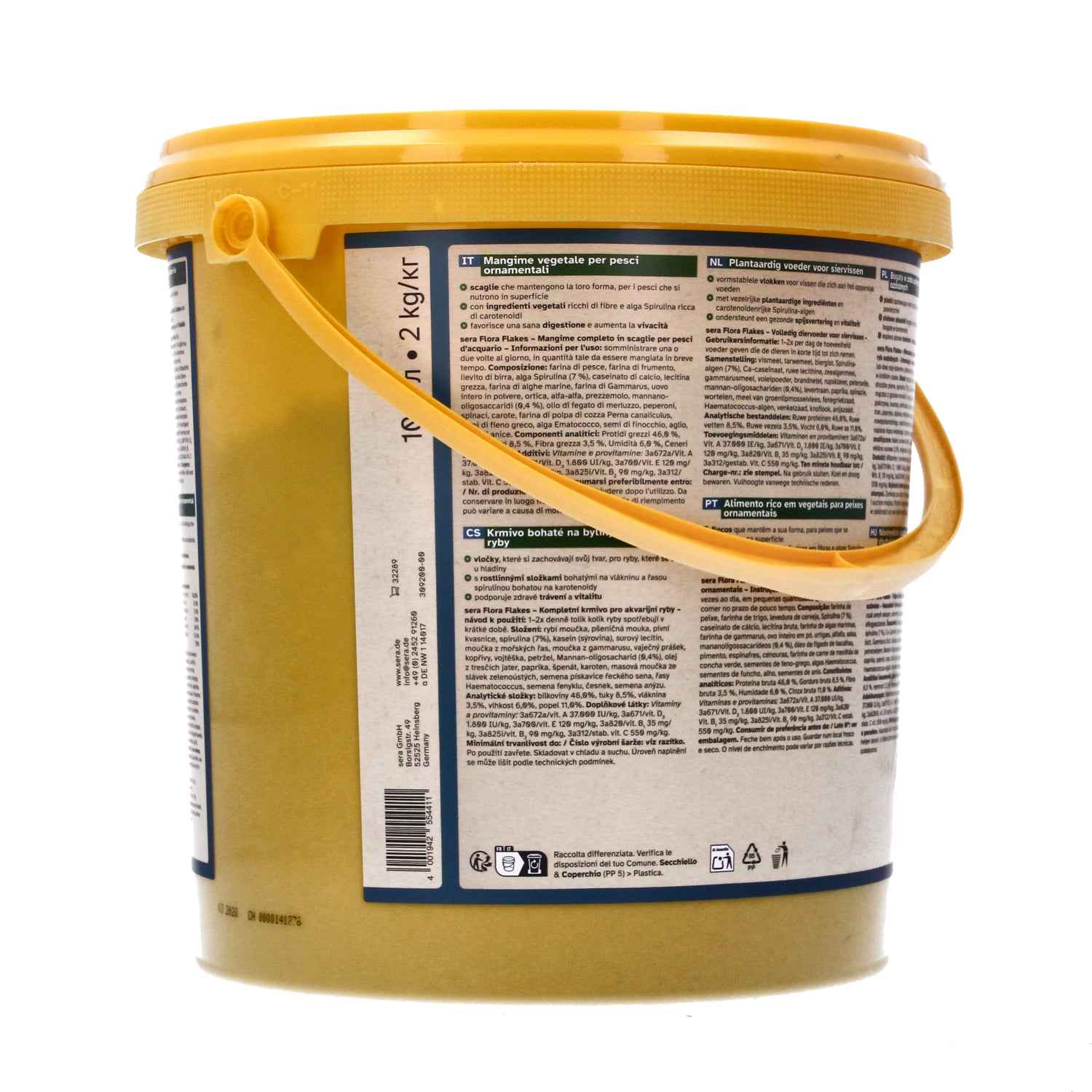 Sera Flora 2kg Herbal Flakes