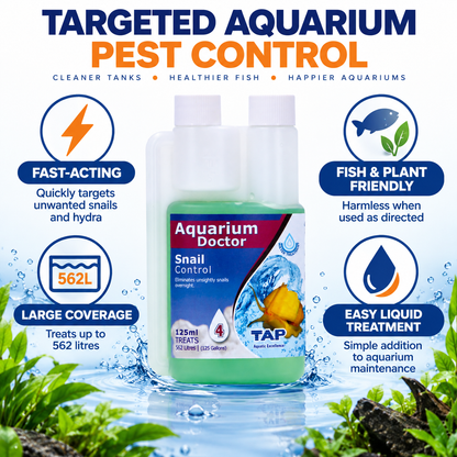 Aquarium Snail Eliminator – Safe for Fish & Plants