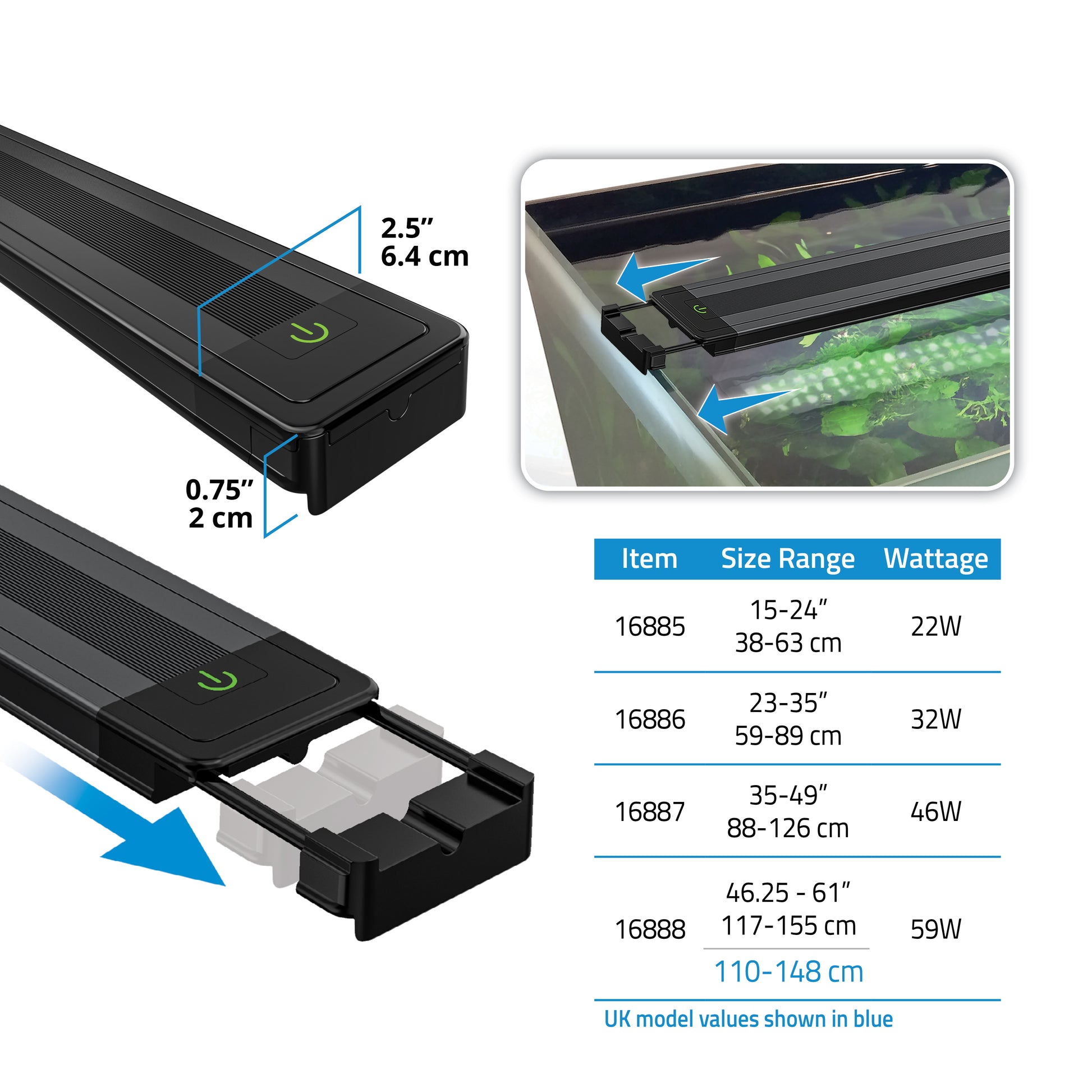 Fluval LED Plant 4.0 Light Units