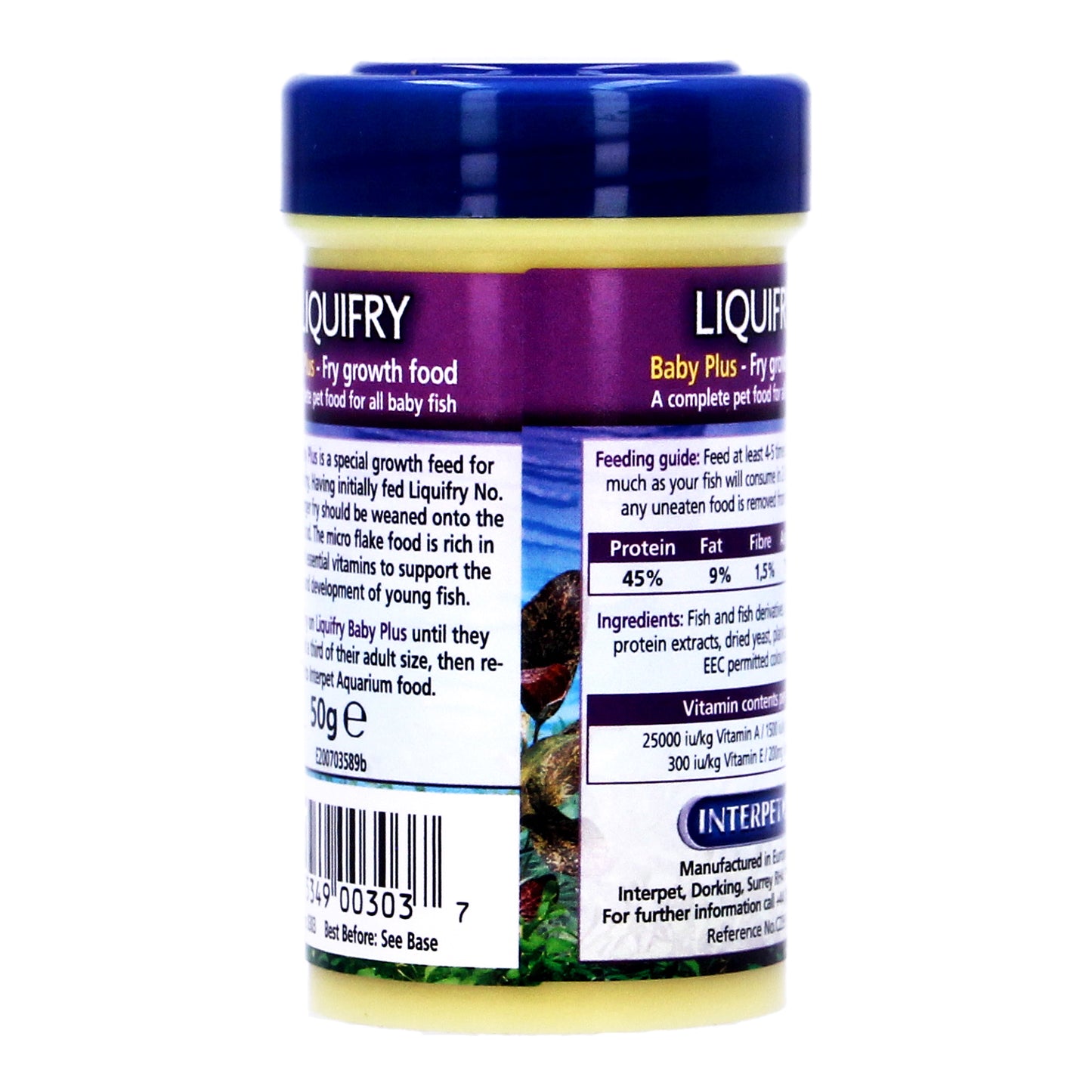 Interpet Liquifry NO3 Baby Plus 3 50g