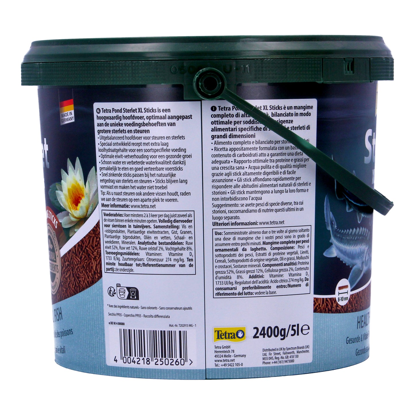 Tetra Pond Sterlet Xl Sticks 2400g