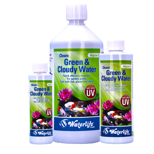 WaterLife Algizin G Pond Algae Green Cloudy Water Control Clears Fast Effective