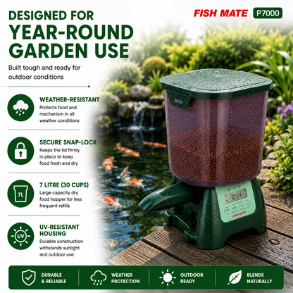 Fish Mate P7000 Pond Fish Feeder