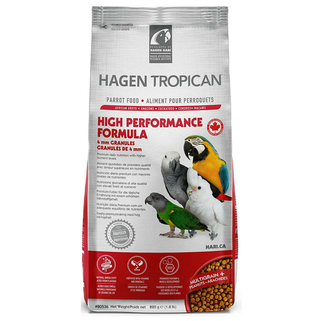 Hari Tropican Parrot High Performance Granules 4mm